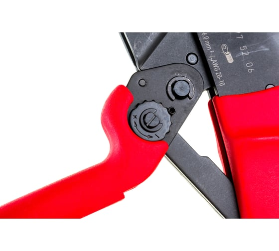 Пресс-клещи 250 мм 3 гнезда 0.5-6.0 мм² KNIPEX KN-975206