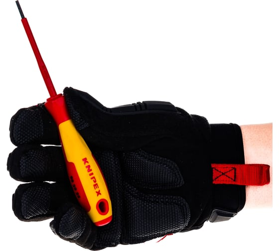 Отвёртка шлицевая 2.5x0.4x75 мм 177мм KNIPEX KN-982025