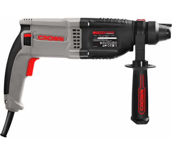 Электрический перфоратор SDS-plus 3,4 Дж, CROWN CT18108 BMC
