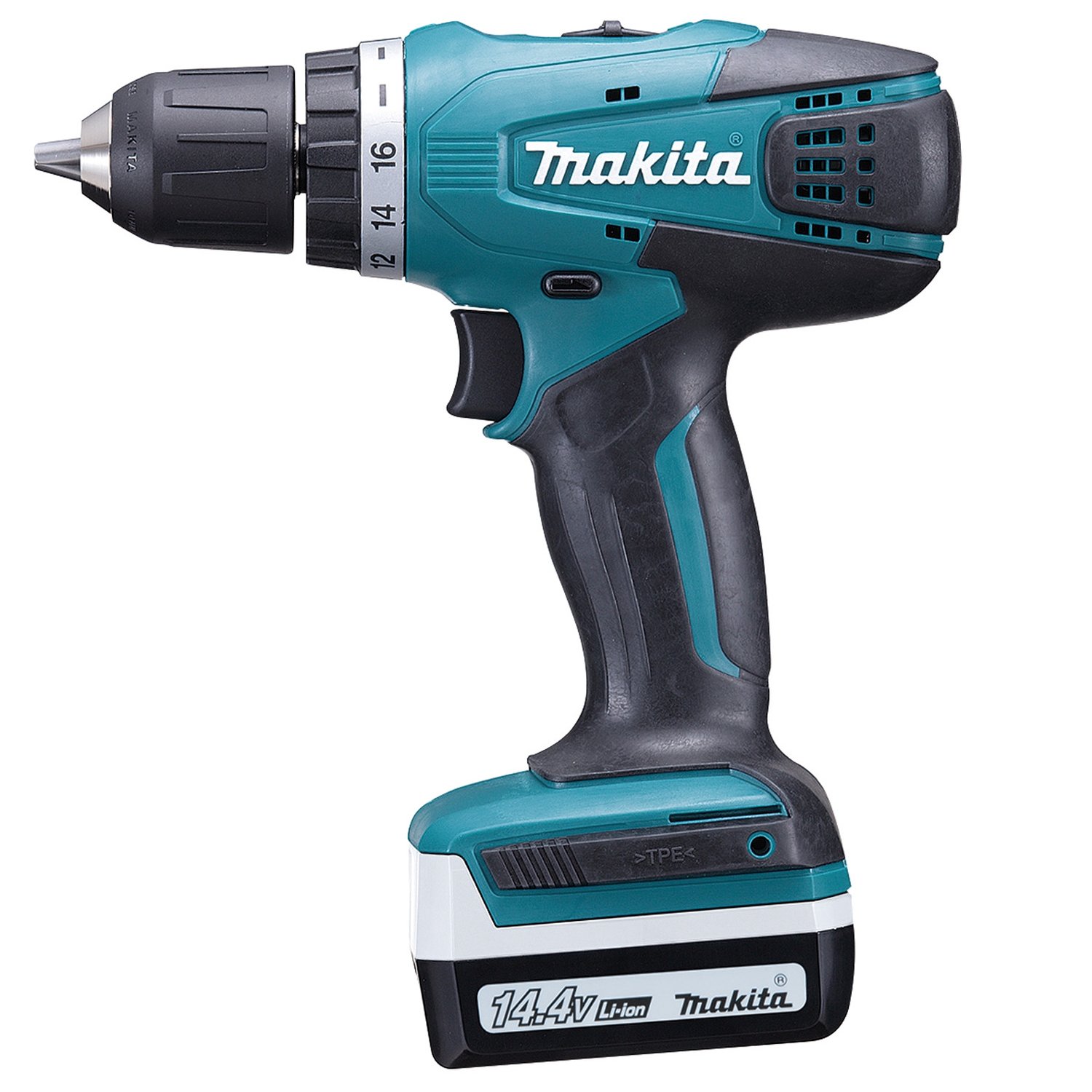 Дрель-шуруповерт 30 Нм, 14.4В G-серия Makita DF347DWE