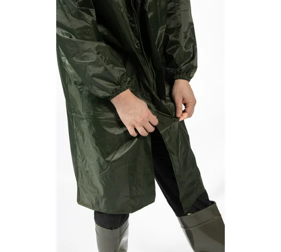 Плащ-дождевик из ПВХ хаки XXL/54-56 Jeta Safety JRC-101g-XXL