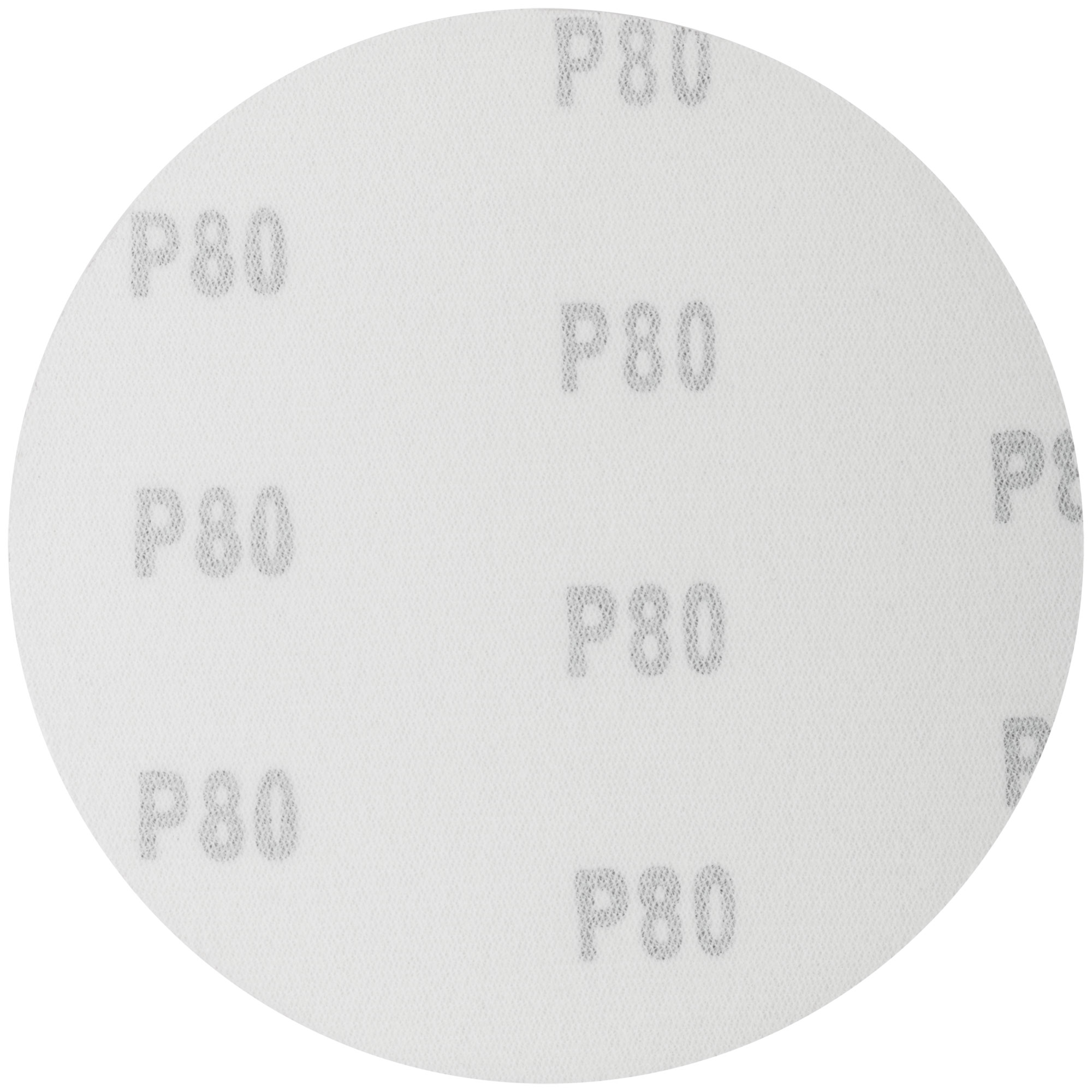 Круги шлифовальные сплошные 125(0)мм Р80 FIT 5шт. 39654