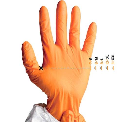 Перчатки с нитриловым покрытием 11/XXL Jeta Safety JN011-XXL