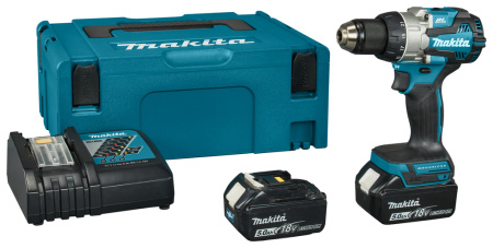 Дрель-шуруповерт 73 Нм, 18В LXT Makita DDF489RTJ