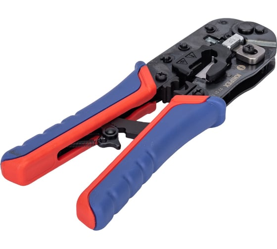 Пресс-клещи 190 мм 1 гнездо для штекеров KNIPEX KN-975113