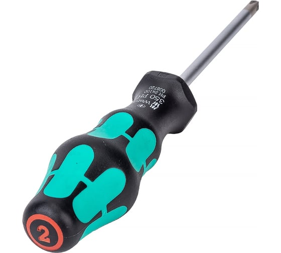 Отвёртка крестовая PH 2x100мм SB WERA WE-100052
