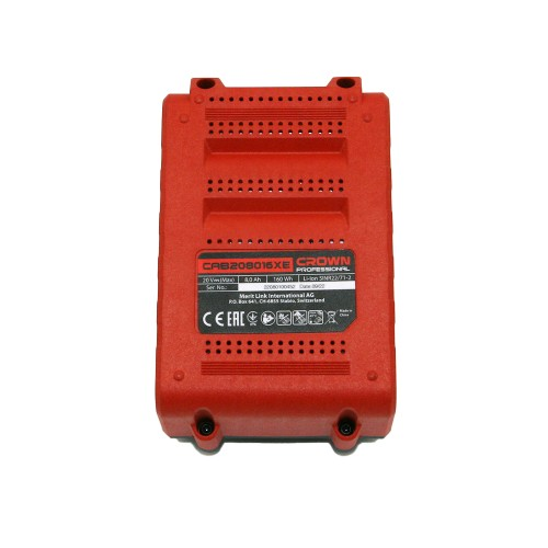 Аккумулятор 20В (B3+) 8.0 Aч CROWN Li-Ion CAB208016XE CB