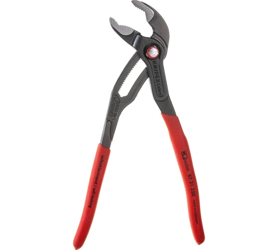 Клещи переставные 250 мм захват 50 мм COBRA QuickSet SB KNIPEX KN-8721250SB