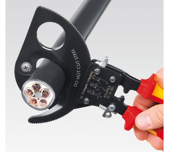 Кабелерез 280 мм Ø 52 мм VDE KNIPEX KN-9536280