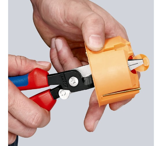 Клещи электромонтажные 0.75–1.5/2.5 мм² SB KNIPEX  KN-1392200SB