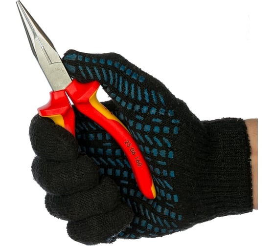 Длинногубцы с резцом 160мм VDE KNIPEX KN-2506160