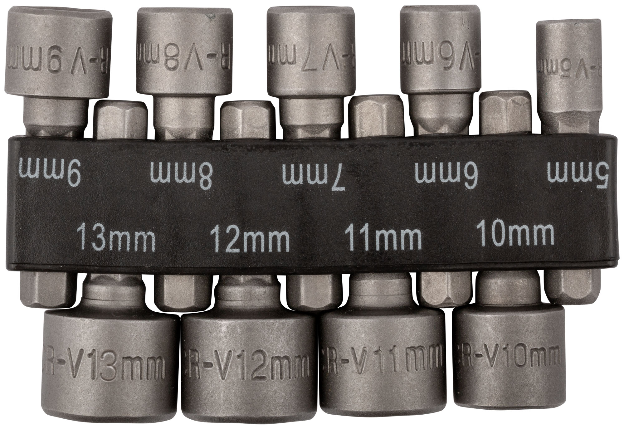 Набор усиленных головок 5-13мм CrV FIT (9 шт.) 57915