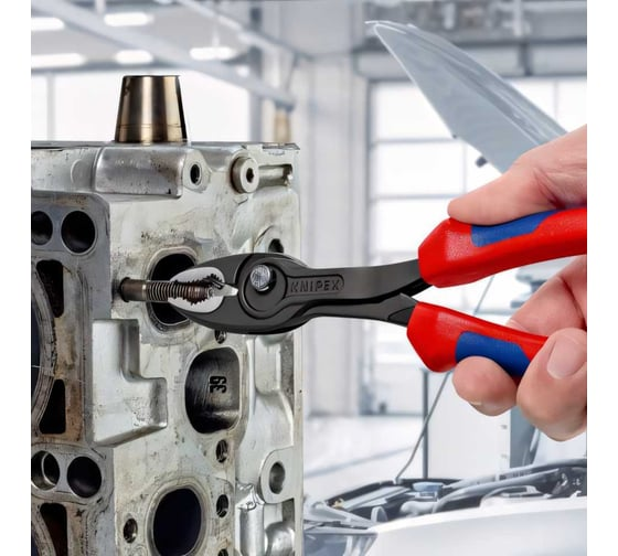 Клещи захватные 200 мм захват 4-22 мм KNIPEX KN-8202200