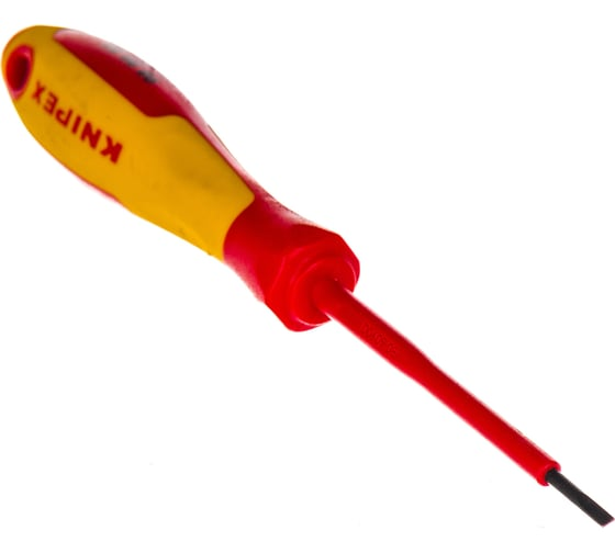 Отвёртка шлицевая 2.5x0.4x75 мм 177мм KNIPEX KN-982025