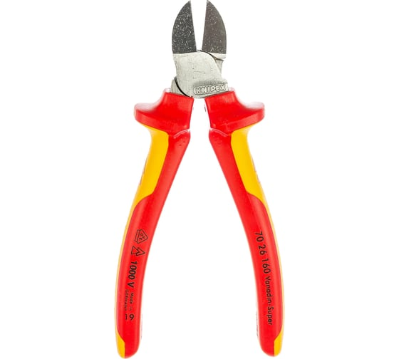 Бокорезы 160 мм 1000V KNIPEX KN-7026160
