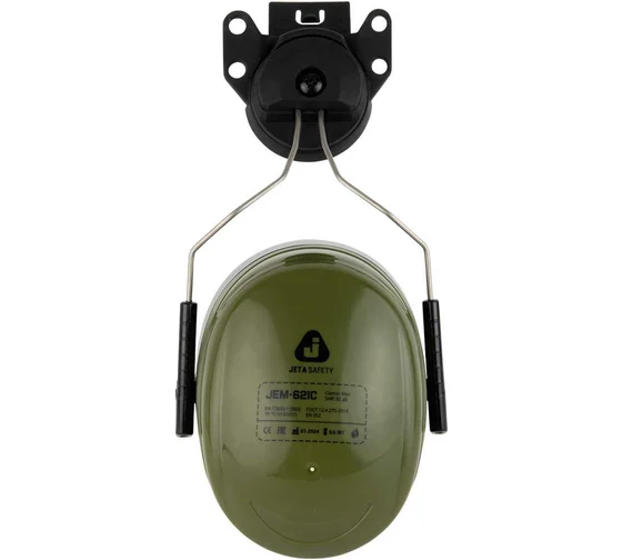 Наушники противошумные Clamor Max 32дБ, оливковый Jeta Safety JEM-621C