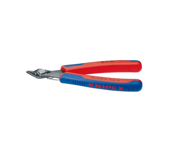 Бокорезы для реза оптоволокна 125 мм Electronic Super Knips чернёные KNIPEX KN-7861125