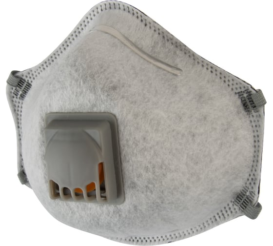 Полумаска противоаэрозольная с клапаном, углем (10шт.) Jeta Safety JM-7626
