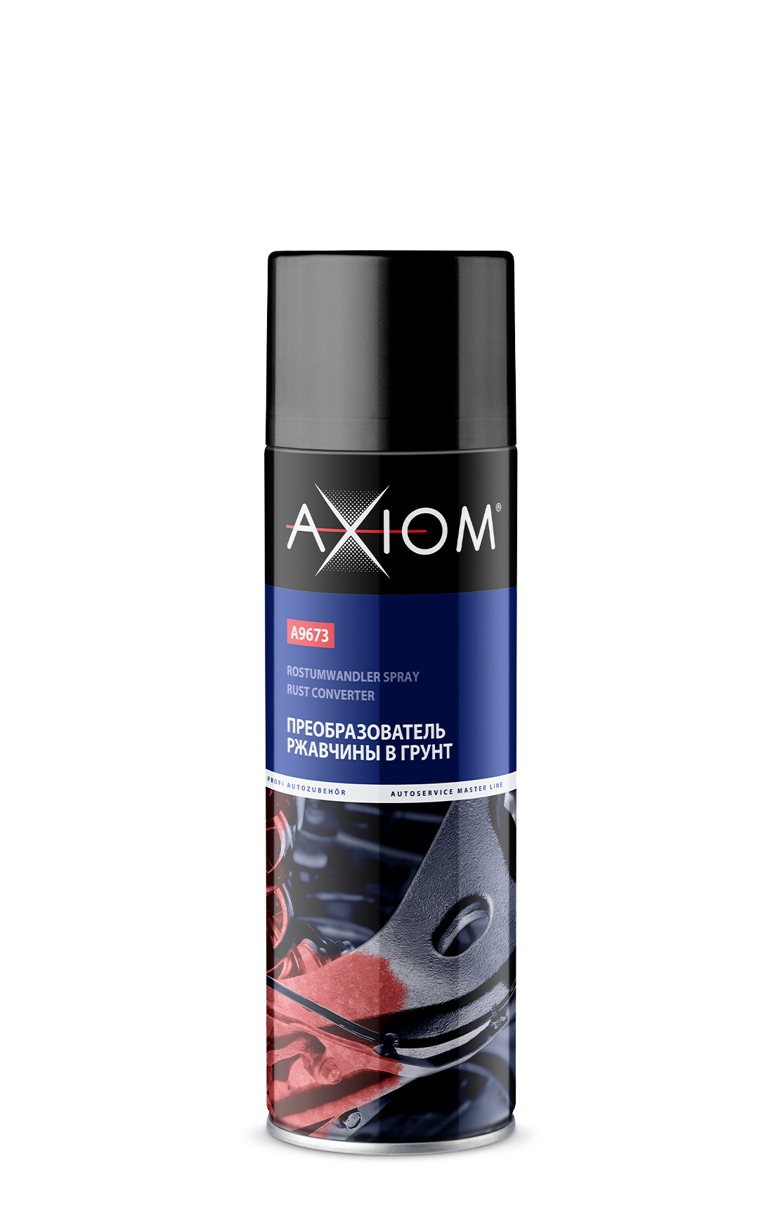 Преобразователь ржавчины в грунт 650мл AXIOM A9673