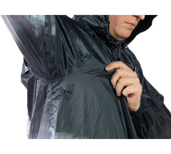 Плащ-дождевик из ПВХ синий XXL/54-56 Jeta Safety JRC-101b-XXL