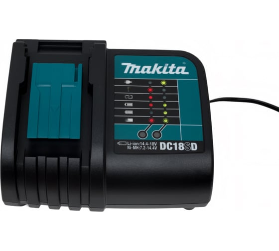 Зарядное устройство 18В, Makita Li-ion LXT DC18SD, картон 197002-6