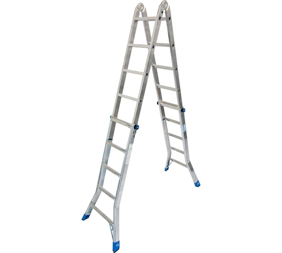 Лестница 4х5 шарнирная телескопическая STABILO Krause 133960