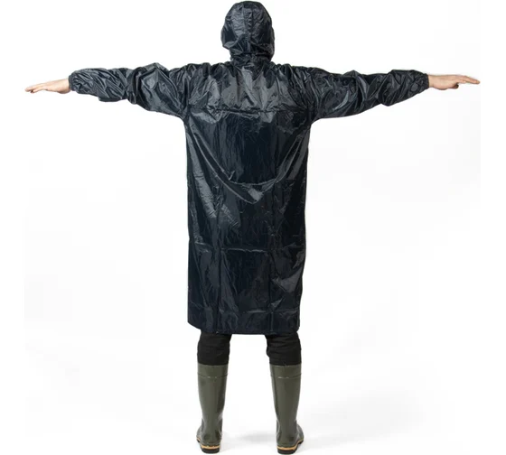 Плащ-дождевик из ПВХ синий XXL/54-56 Jeta Safety JRC-101b-XXL