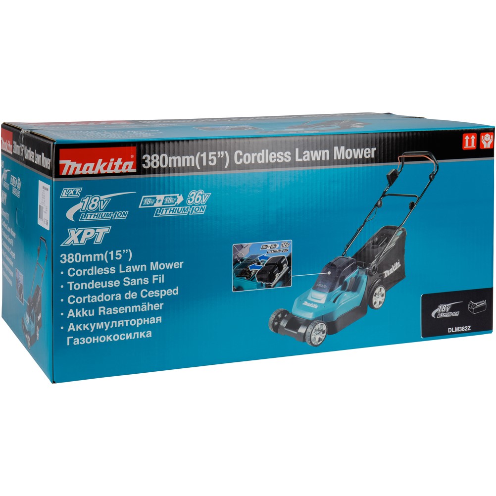 Газонокосилка аккумуляторная Makita 18В LXT DLM382Z