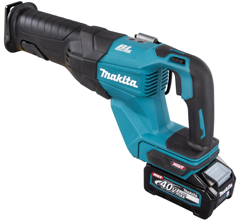 Сабельная аккумуляторная пила Makita 40В XGT JR001GM201