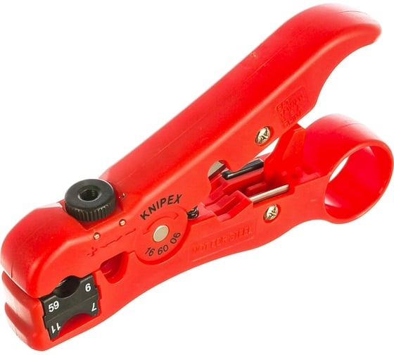 Стриппер 165 мм кабель 8-28 мм KNIPEX KN-1620165SB