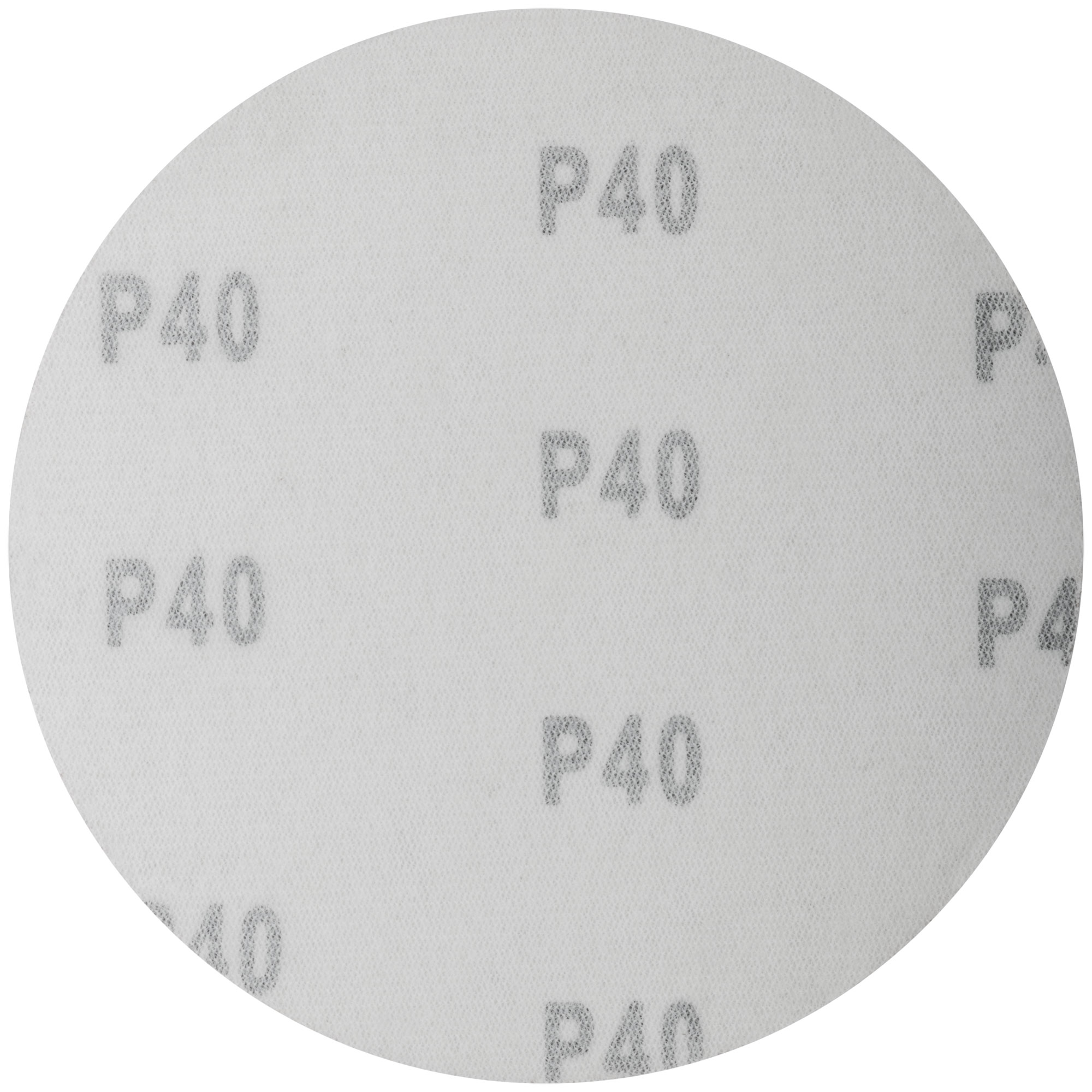 Круги шлифовальные сплошные 125(0)мм Р40 FIT 5шт. 39652