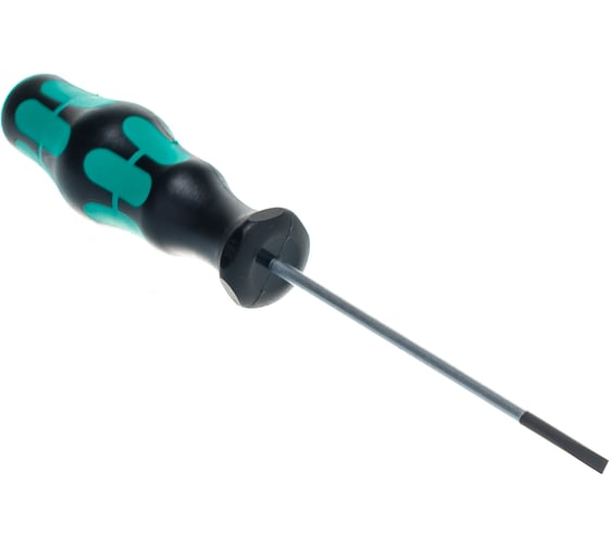 Отвёртка шлицевая 0.4x2.5x75 мм WERA WE-008007