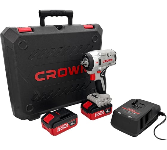 Ударный аккумуляторный гайковерт CROWN 20VMax CT22062HX-4 BMC