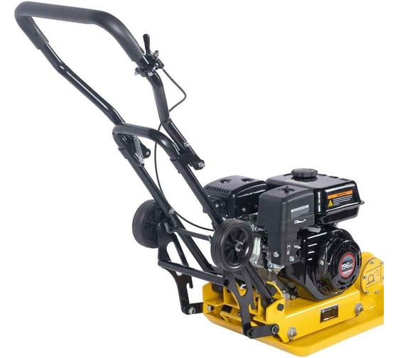 Виброплита TOR C-60(R) 10,5кН (Loncin) коврик, колесный комплект 1010054