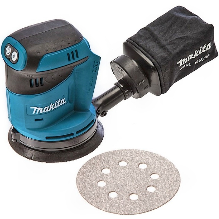 Эксцентриковая шлифовальная машина 125 мм, 18В LXT Makita DBO180Z