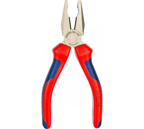 Пассатижи 160мм комбинированные KNIPEX KN-0302160