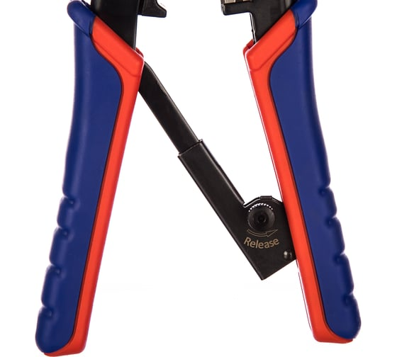 Пресс-клещи 190 мм 2 гнезда для штекеров KNIPEX KN-975110