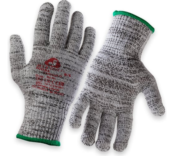 Перчатки трикотажные из полиэтиленовой пряжи (5 класс) Самурай 01, 9/L Jeta Safety JC051-L