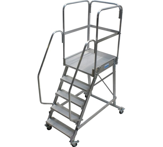 Лестница с площадкой 5 ступеней Krause 820037