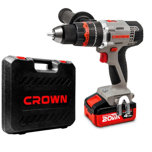 Дрель-шуруповерт 75 Нм, 20В (B3+) CROWN CT21093HMX-4 BMC