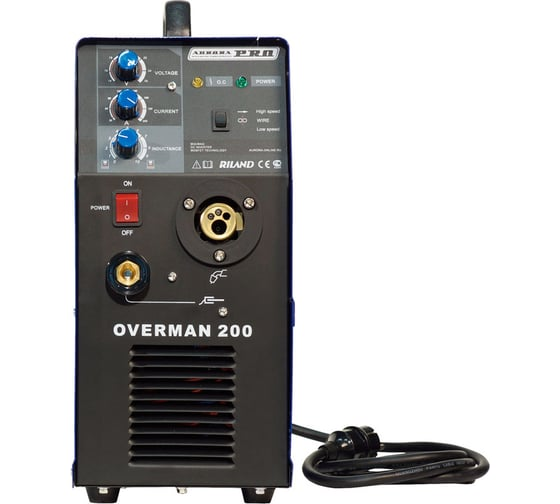 Сварочный полуавтомат инверторный Aurora OVERMAN 200+НАКС 34666