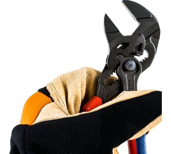 Клещи-ключ переставные 180 мм захват 40 мм KNIPEX KN-8602180