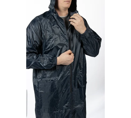 Плащ-дождевик из ПВХ синий XXL/54-56 Jeta Safety JRC-101b-XXL