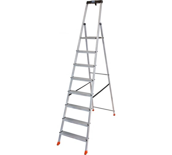 Стремянка 8 ступеней SAFETY Krause 128980