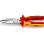Клещи электромонтажные 0.75–1.5/2.5мм² SB VDE KNIPEX  KN-1386200SB