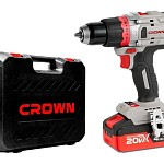 Дрель-шуруповерт 100 Нм, 20В (B3+) CROWN CT21127HMX-4 BMC