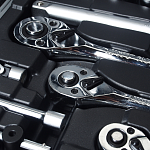 Набор инструментов 1/4";3/8;1/2" 6-гранный 216шт. JTC JTC-H216C-B72