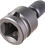 Битодержатель быстросъёмный 1/4" D6.3 x 1/2" F квадрат, 50 мм WERA WE-042760