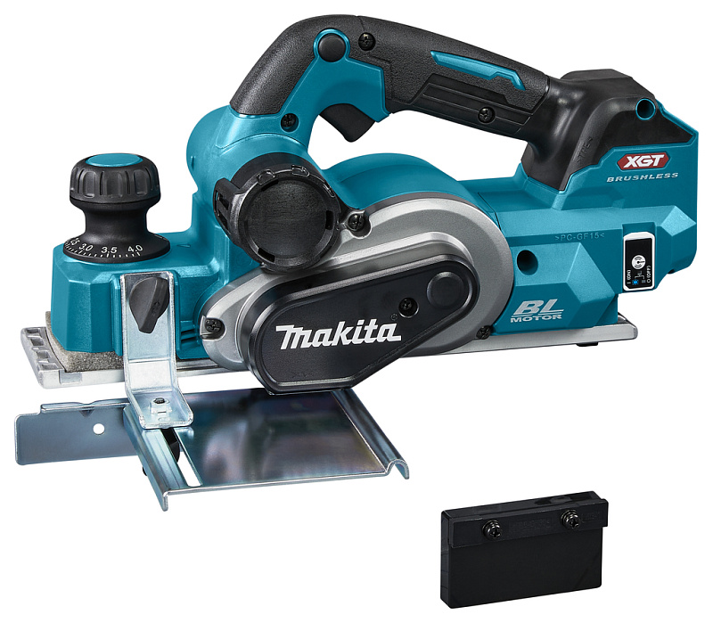 Аккумуляторный рубанок Makita 40В XGT KP001GZ