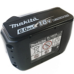 Аккумулятор 18В, 6Ач Makita Li-Ion LXT BL1860B пакет 632F69-8